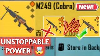 Legendary M249 COBRA Is Better Than Legendary MK14 COBRA  | PUBG METRO ROYALE