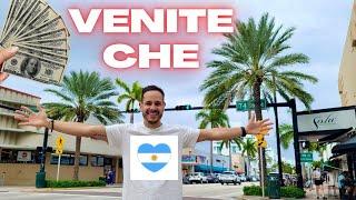 COMO EMPEZAR con pocos  en Miami.  La pequeña Argentina en Miami Beach