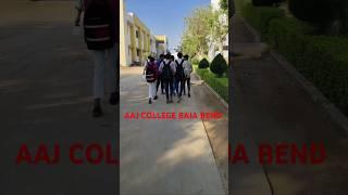 AAJ COLLEGE MERI BEND BAJGAYI #trending #college #minivlog