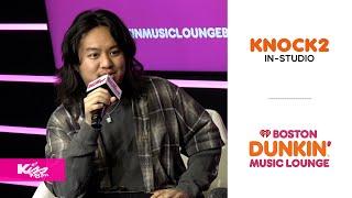 Knock2 in Kiss 108's Boston Dunkin' Music Lounge