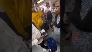 DELHI METRO STATION  FIGHT  #delhi #metro #viral DELHI METRO STATION  FIGHT 