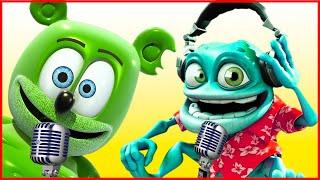 Crazy Frog - Axel F (Director's Cut) - Gummy Bear Meme Song (COVER)