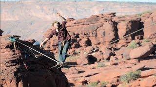 Andy's Hindu Climb, Highline, BASE Project | Sketchy Andy's Slacklife, Ep. 8