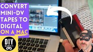 ️ How to Convert Mini-DV Cassettes to Digital Files & Cloud on a Mac or MacBook (Pro) Easy DIY Job