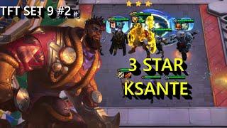 TFT ksante 3 star comeback against 3 star gwen | set 9