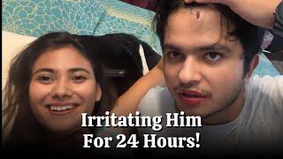 Irritating Him For 24 Hours | Tanshi Vlogs | Daily Vlog-1