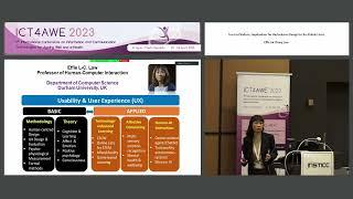 "Trust in Chatbots: Implications for the Inclusive..." Prof. Effie Lai-Chong Law (ICT4AWE 2023)