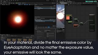 Adjusting emissive materials and exposure in Unreal | #QuickTipTuesday