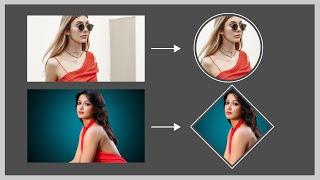 How to place images inside the shape or frame in adobe illustrator | Clipping Mask / Opacity Mask