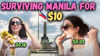 I Spent A Whole Day in MANILA (10$ BUDGET)!قضيت يوم كامل بمانيلا( بميزانية ١٠ دولار)