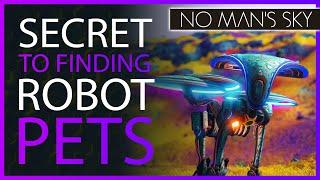 Robot Pets! How to Find Them! | No Man's Sky Companions Update 2021 Robot Tips and Tricks Guide NMS