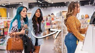 Following People in Stores and Buying what they Buy Challenge