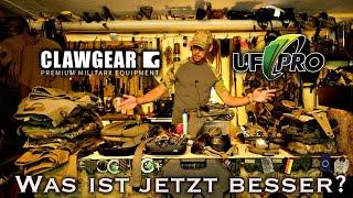 Clawgear vs. UF-Pro  - was ist jetzt besser? - Langzeittest / Bushcraft - Outdoor & Militärkleidung