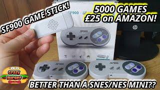 SF900 SNES/NES Game Stick - 5000 Games £25 on Amazon! Better than a SNES/NES Mini??