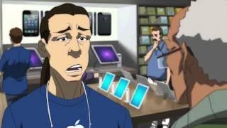 Boondocks - Granddad in apple store