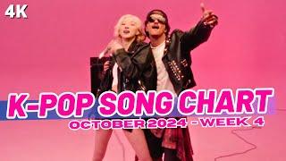 (TOP 100) K-POP SONG CHART | OCTOBER 2024 (WEEK 4)