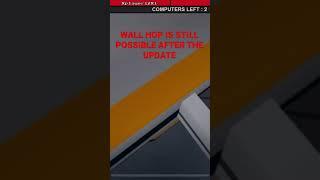 **NEW** WALL HOP AFTER THE UPDATE IN FLEE THE FACILITY ROBLOX