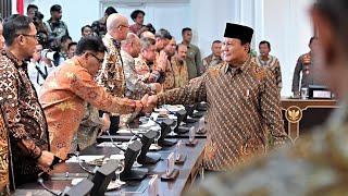 Pengantar Presiden Prabowo pada Sidang Kabinet Paripurna Perdana, Kantor Presiden, 23 Oktober 2024