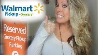 GROCERY PICKUP WALMART! ORDER ONLINE - HOW DOES IT WORK?