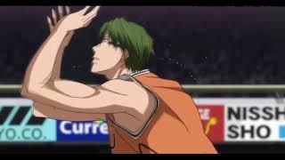 Kuroko no Basket Rakuzan vs Shutoku Match MomentsPart 1