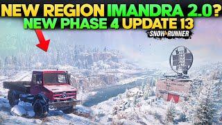 New Phase 4 Update 13 New Region Imandra 2.0 in SnowRunner You Need to Know