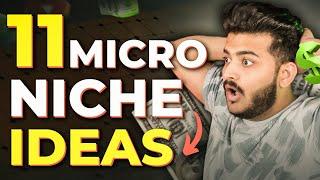 11 Untouched Micro Niche Ideas