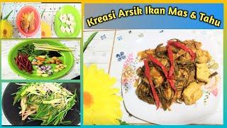 Kreasi Arsik Ikan Mas dan Tahu