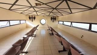 Inside the Cross of Mt. Samat and View