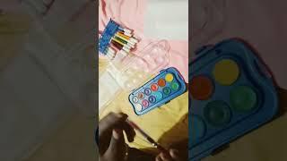 unboxing water cake colour |art#craft|colour #priyanka