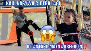 CIDERA LAGI⁉️ || ANAK KECIL PEMBERANI INI TANTANG LULI NASYWA MAEN WAHANA ADRENALIN⁉️