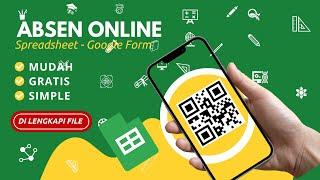 Dilengkapi File .! Cara Mudah Membuat Absen QR Code Gratis