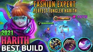 100% Unstoppable Build | Harith Best Build 2021 | Top 1 Global Harith Build | MLBB