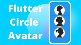 Flutter Circle Avatar Image | Profile Network Image & Json Listview