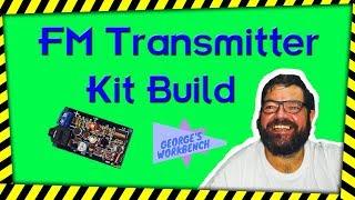 A cheap FM transmitter. Build it yourself for a pound!