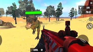 Wild Dino Hunting - Zoo Hunter Dinosaur Games - Android Gameplay