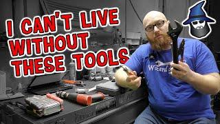 The CAR WIZARD can't live without these tools! 10 tools essential to running a mechanic's shop.