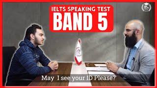 IELTS speaking test band score 5