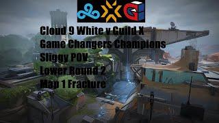 Cloud 9 White v Guild X Map 1 Fracture Champions