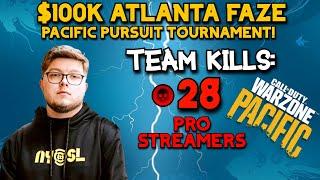 *NEW* WARZONE Aydan & Jukeyz & Fifakill Kills 28 Pro Streamers!! / $100K Atlanta FaZe Tournaments