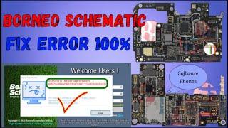 BORNEO SCHEMATIC FIX ERROR WORK 100% 2022