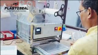 Automatic Tray and Cup Sealing Machine | Any Size Tray Sealer | Efficient Packaging Solutions