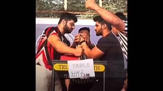 Tushar Destroy By Aabhas Rana  || Tushar Vs Aabhas Rana|| #armwrestling