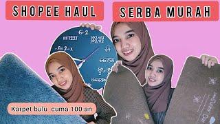 SHOPEE HAUL SERBA MURAH || ZULFAH MADINATUL