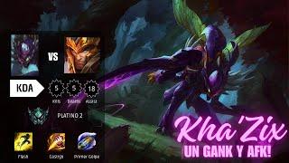 Cómo NO Jugar Kha'Zix JG: Gankea Bot una Vez y Déjalos Volar️