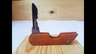 CASE FOR A WOODEN KEY WITH YOUR HANDS !!