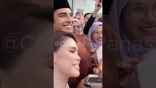 Sesak-Sesak Pun Senyum Je Bella Dan Syed Saddiq Bila Peminat Nak Bergambar