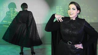 Making a Cape Coat // Inspired By McQueen and Dita 