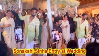 Sonakshi Sinha Grand Entry at her Wedding | Sonakshi Sinha Marriage Zaheer Iqbal