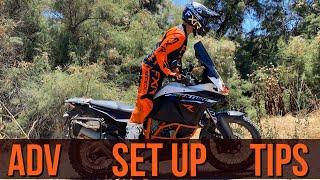 Adventure Bike Off Road Set Up|3 Simple Tips