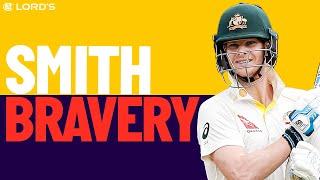 Gutsy Innings! | Steve Smith Hits 92 at Lord's | England v Australia